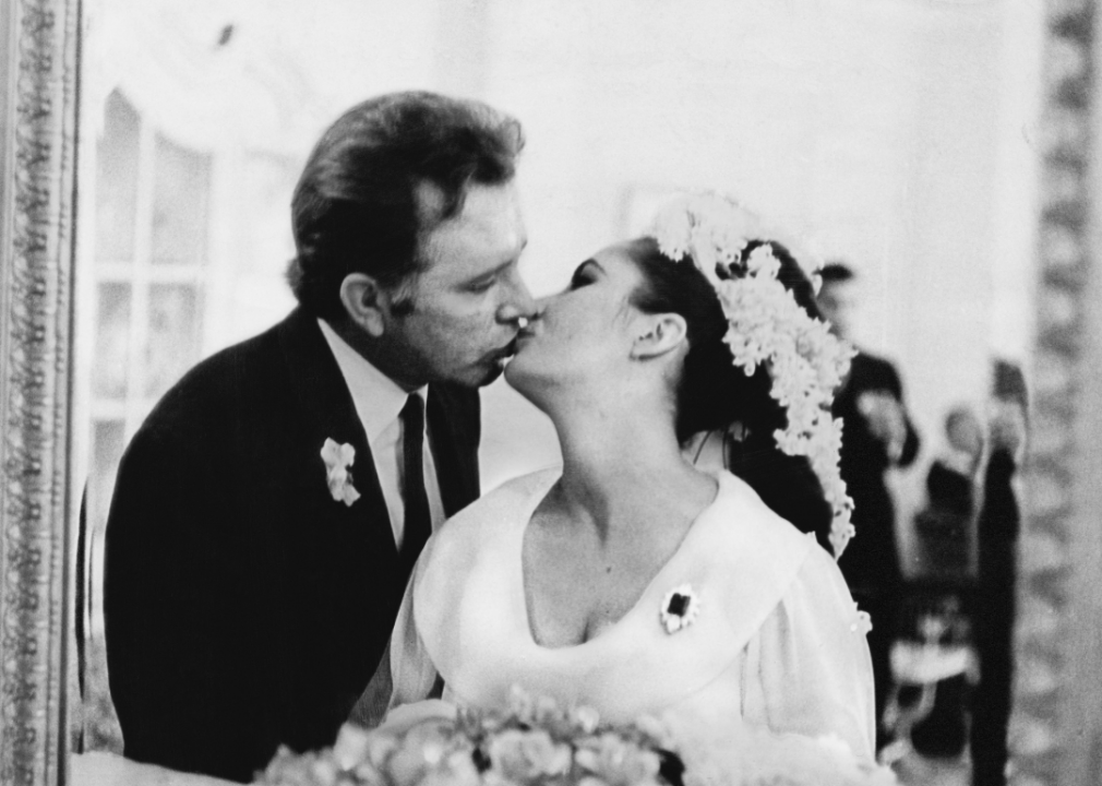 Elizabeth Taylor and Richard Burton — March 15, 1964